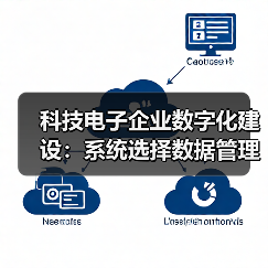 科技电子企业数字化建设:系统选择数据管理与运维建议(图2) 科技电子企业数字化建设:系统选择数据管理与运维建议(图2)