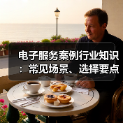 电子服务案例行业知识：常见场景、选择要点与注意事项（图1）